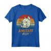HapTiger Amstaff Mom - Maglietta Regalo per Amanti dei Cani - Ideale per Donna - Stagioni: Primavera, Estate, Autunno e Inverno