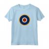 RAF - Royal Air Force Roundels 1942 C1 T-shirt Maglietta Vintage - Regalo Compleanno e Natale per Appassionati di Aviazione