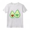 Dieta Chetogenica Vegano Cuore Amore Coppie Frutta Avocado Maglietta - Ideale per Amanti della Vita Sana e del Gusto