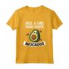 Just A Girl Who Loves Avocados - Costume Da Avocado Maglietta Vegana - Ideale per Compleanno o Natale
