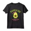 Mammacado 2023 Maglietta - Cuore Avocado per Mamma in Attesa - Ideale per Regalo o per Godersi la Paternità