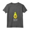 Donna Cute Avocado Girl Avocado Women Avocado Queen Maglietta con Collo a V - Design Divertente per Amanti dell'Avocado e del Cibo Vegano