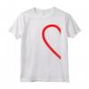 Mezzo Cuore Sinistro Lato Amore - Coppia Maglietta San Valentino - Ottimo Regalo per il Partner