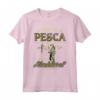 Pescatore Regalo Pesca Maglia Festa del Papà - Maglietta Divertente per Appassionati della Pesca - Ideale per Padri e Figli Pescatori