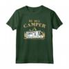 Re Del Camper RV - Semplicemente la Vita da Furgone in Campeggio - Maglietta per Campeggiatori Avventurosi