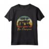 Camper RV Divertente Regalo - King Of The Camper Maglietta per Amanti del Campeggio - Ideale per Uomini e Donne