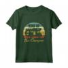 Camper RV Divertente Regalo - King Of The Camper Maglietta per Amanti del Campeggio - Ideale per Uomini e Donne