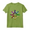 Live Love Kayak - Maglietta Kayak Ideale per Amanti dell'Avventura - Regalo per Bambini e Adulti