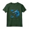 HapTiger Logo Fiori - Maglietta Witcher Fan Memorabilia - Abbigliamento Ufficiale della Serie Fantasy - Regalo Perfetto per gli Amanti di Witcher