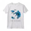 HapTiger Logo Fiori - Maglietta Witcher Fan Memorabilia - Abbigliamento Ufficiale della Serie Fantasy - Regalo Perfetto per gli Amanti di Witcher