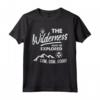 Camping Shirt Wilderness Explorer Divertente Canto T-shirt - Ideale come Regalo per Appassionati di Campeggio - Design Ufficiale Lama Wrangler