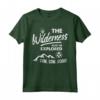Camping Shirt Wilderness Explorer Divertente Canto T-shirt - Ideale come Regalo per Appassionati di Campeggio - Design Ufficiale Lama Wrangler