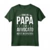 Sono un Papà e un Avvocato | Regalo Papà Maglietta - Idea Divertente per Avvocato - Perfetto per Compleanno o Natale