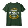 Sono Un Avvocato Sempre Ragione - Maglietta Uomo con Citazione Divertente - Regalo Ideale per Avvocati a Natale o compleanno