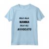 HapTiger - Idea Regalo Maglietta con Meme Divertenti - Dillo alla Mamma Dillo all'Avvocato - Regalo Unico per Compleanni e Altri Eventi Speciali