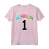 Bandiera dell'Azerbaigian One Maglietta - Mostra il tuo Amore e Orgoglio per l'Azerbaigian - Design Elegante per Uomini, Donne e Bambini