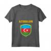 Donna Azerbaijan Bandiera dell'Azerbaigian - Maglietta Collo a V per Mostrare Orgoglio e Apprezzamento - Ideale per Uomini, Donne e Bambini