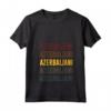 Donna Azerbaijani Pride - Azerbaigian Maglietta con Collo a V - Ideale Regalo per Chiunque di Etnia Azerbaigiana
