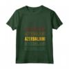 Donna Azerbaijani Pride - Azerbaigian Maglietta con Collo a V - Ideale Regalo per Chiunque di Etnia Azerbaigiana