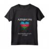 Donna - Maglietta Celebrazione Bandiera Azera del Giorno dell'Indipendenza dell'Azerbaigian - Regalo Unico per Orgogliosi Azerbaigiani - 28 Maggio 2024