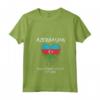 Donna - Maglietta Celebrazione Bandiera Azera del Giorno dell'Indipendenza dell'Azerbaigian - Regalo Unico per Orgogliosi Azerbaigiani - 28 Maggio 2024