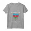 Donna - Maglietta Celebrazione Bandiera Azera del Giorno dell'Indipendenza dell'Azerbaigian - Regalo Unico per Orgogliosi Azerbaigiani - 28 Maggio 2024