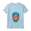 Donna Azerbaigian Lion Pride - Maglietta Bandiera Azerbaigian con Collo a V - Ideale per Radici Azerbaigian - Souvenir Unico