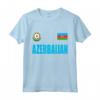 Azerbaigian, Bandiera dell'Azerbaigian - Maglietta per Mostrare Orgoglio e Apprezzamento - Unisex per Uomini, Donne e Bambini