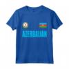 Azerbaigian, Bandiera dell'Azerbaigian - Maglietta per Mostrare Orgoglio e Apprezzamento - Unisex per Uomini, Donne e Bambini