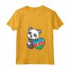 Donna Azerbaigian Heart Panda Pride Azerbaigian Flag Roots Regali Maglietta con Collo a V - Mostra il tuo Orgoglio per l'Azerbaigian
