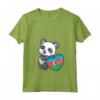 Donna Azerbaigian Heart Panda Pride Azerbaigian Flag Roots Regali Maglietta con Collo a V - Mostra il tuo Orgoglio per l'Azerbaigian