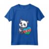 Donna Azerbaigian Heart Panda Pride Azerbaigian Flag Roots Regali Maglietta con Collo a V - Mostra il tuo Orgoglio per l'Azerbaigian