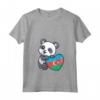 Donna Azerbaigian Heart Panda Pride Azerbaigian Flag Roots Regali Maglietta con Collo a V - Mostra il tuo Orgoglio per l'Azerbaigian