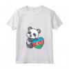 Donna Azerbaigian Heart Panda Pride Azerbaigian Flag Roots Regali Maglietta con Collo a V - Mostra il tuo Orgoglio per l'Azerbaigian