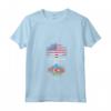 Donna Azerbaigiani Radici Immigrati Genealogia USA Maglietta con Collo a V - American Grown With Azerbaigianian Roots
