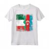 Azerbaigian Roots Mezza bandiera italiana | Italia Azerbaigian Kids Maglietta - Abbigliamento Patriotico per Tutta la Famiglia - Mostra le tua Radici con Stile