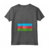 Donna Bandiera dell'Azerbaigian - Maglietta con Collo a V - Ideale per Mostrare Affetto per la Cultura Azerbaigiana