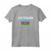 Azerbaijan Bandiera Azerbaigian Azero Maglietta - Leggera e Classica - Ideale per Mostrare il Tuo Orgoglio
