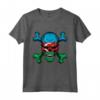 Azerbaigian Skull Flag Pride - Maglietta Radici Azerbaigian - Ideale per Mostrare il tuo Orgoglio Azerbaigian