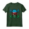 Azerbaigian Skull Flag Pride - Maglietta Radici Azerbaigian - Ideale per Mostrare il tuo Orgoglio Azerbaigian