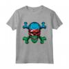 Azerbaigian Skull Flag Pride - Maglietta Radici Azerbaigian - Ideale per Mostrare il tuo Orgoglio Azerbaigian