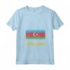 Donna Azerbaigian, Bandiera dell'Azerbaigian - Maglietta con Collo a V - Mostra il Tuo Orgoglio con questa Fantastica T-shirt Bandiera dell'Azerbaigian