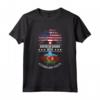 Azerbaigiani Radici Immigrati Genealogia USA Azerbaigian Maglietta - American Grown With Azerbaigianian Roots - Design Patriottico per Doppia Cittadinanza