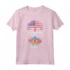 Azerbaigiani Radici Immigrati Genealogia USA Azerbaigian Maglietta - American Grown With Azerbaigianian Roots - Design Patriottico per Doppia Cittadinanza
