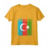 Donna Bandiera dell'Azerbaigian Maglietta con Collo a V - Design Elegante per Mostrare Amore e Orgoglio - Acquista Online
