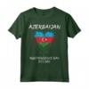Celebrazione della Bandiera Azera per il Giorno dell'Indipendenza dell'Azerbaigian - Maglietta ideale per festeggiare il 28 Maggio 2024