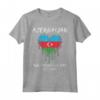 Celebrazione della Bandiera Azera per il Giorno dell'Indipendenza dell'Azerbaigian - Maglietta ideale per festeggiare il 28 Maggio 2024