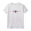 Maglietta Design Bandiera dell'Azerbaigian - Cuore che Batte per l'Azerbaigian - Ideale come Regalo per Fan dell'Azerbaigian