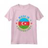 Azerbaigian, Bandiera dell'Azerbaigian - Maglietta Patriottica per Uomini, Donne e Bambini - Mostra il tuo Orgoglio