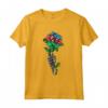 Azerbaigian Rose Skeleton Pride - Maglietta con Bandiera Azerbaigiana Roots Regali - Ideale per Mostrare il Tuo Orgoglio